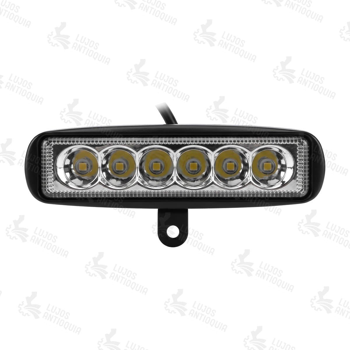 Exploradora 6 LED lineal, vista de frente
