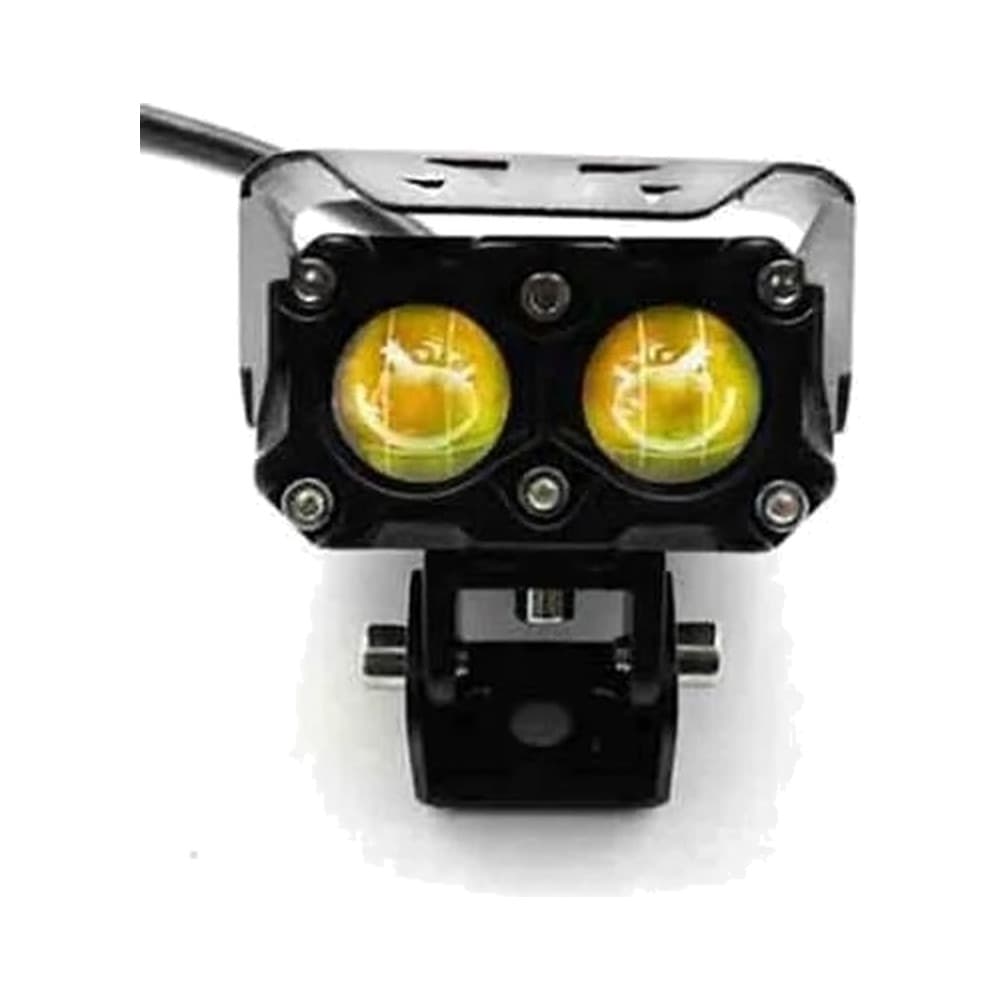 Exploradora lupa 2 LED blanca y amarilla 12-24V