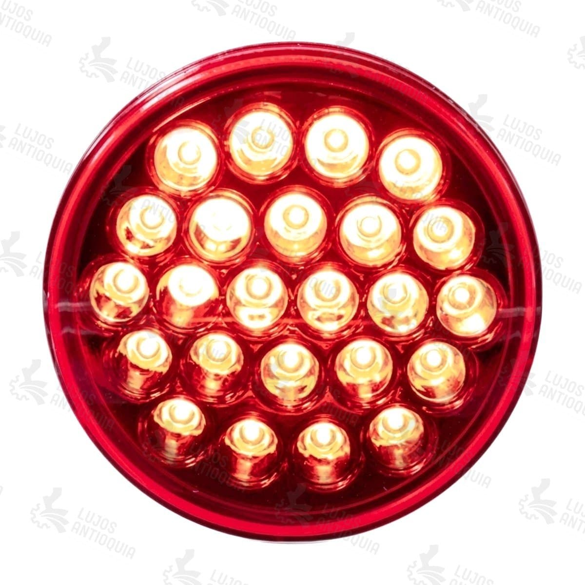 Stop 4 inch LED Rojo