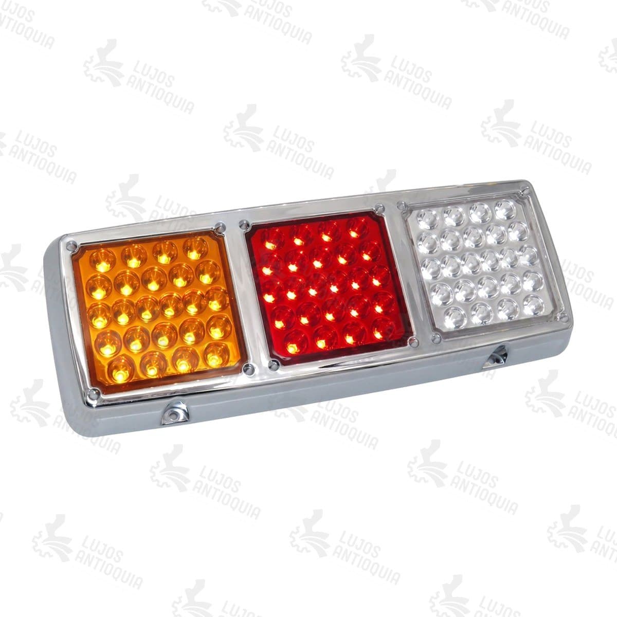 Stop triple cuadrado LED