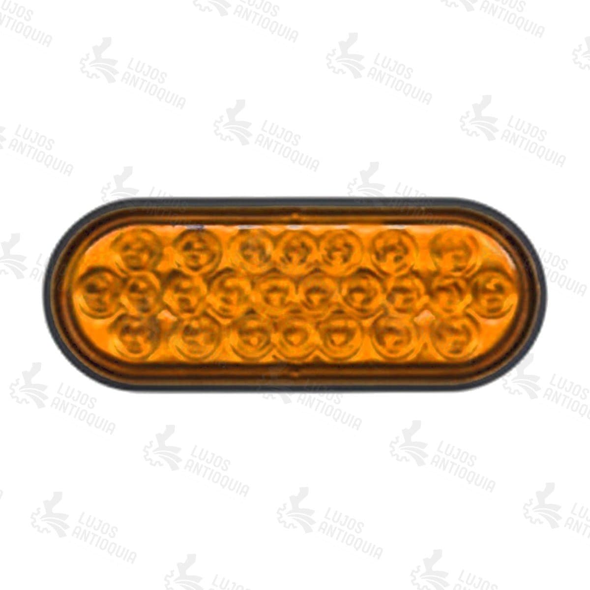 Lateral ovalada LED 1017 Amarilla