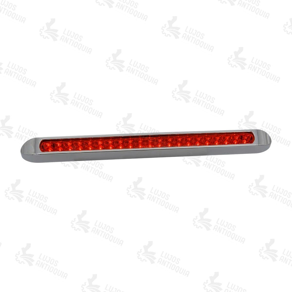 Regleta 1025 LED con aro 44 cm Roja