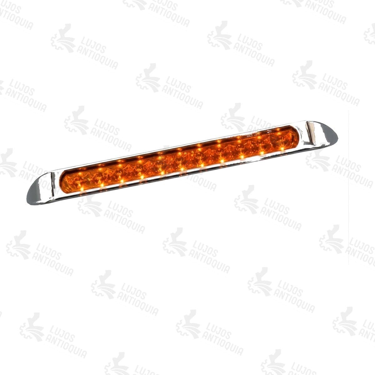 Regleta LED pequeña con aro Amarilla