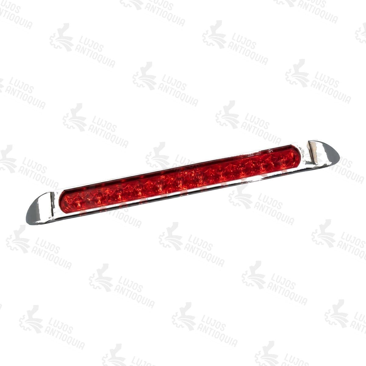 Regleta LED pequeña con aro Roja