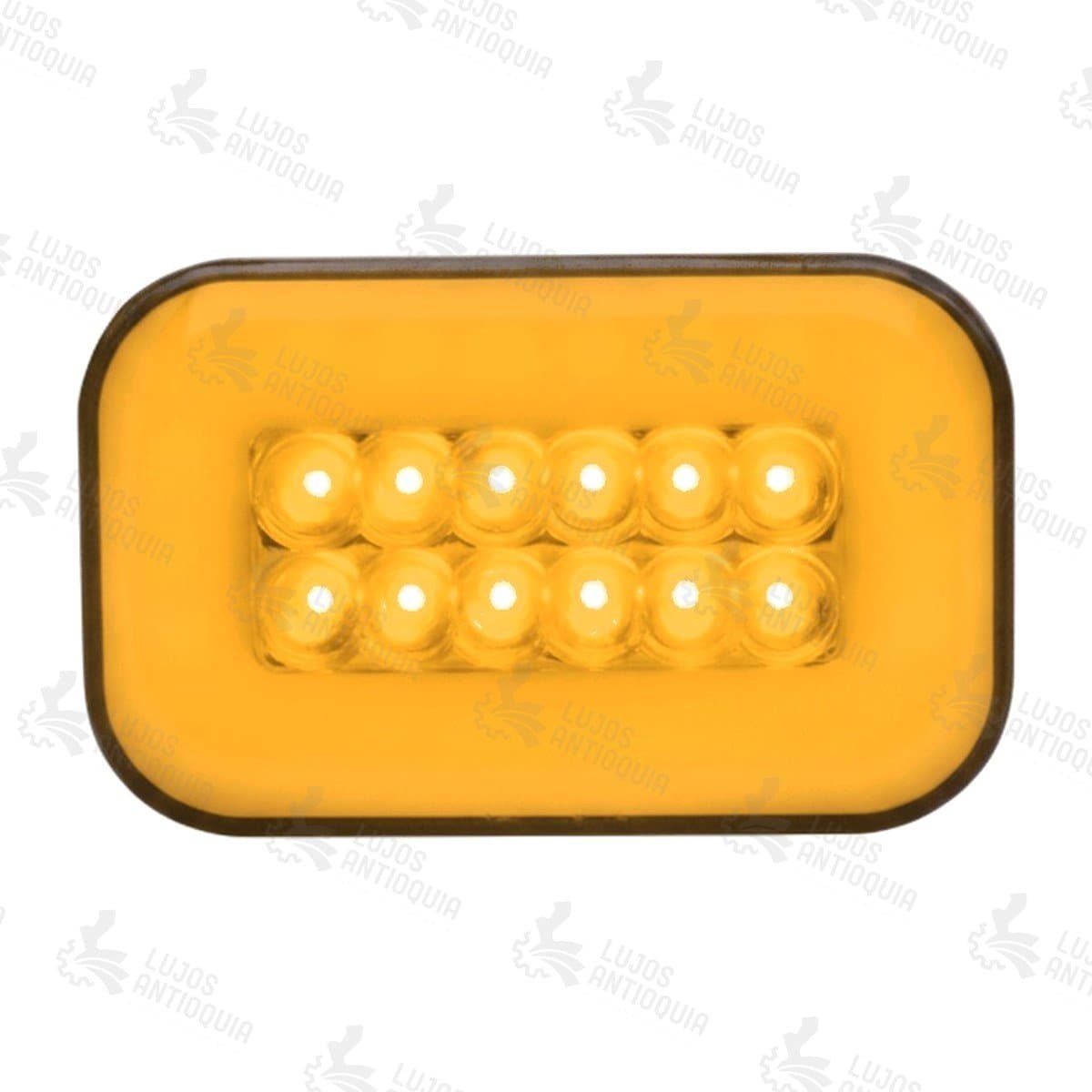 Stop rectangular neón 1042 Amarillo