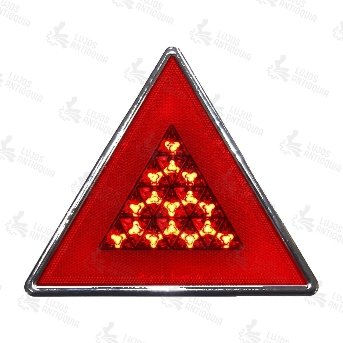 Triángulo neón 1047 Rojo