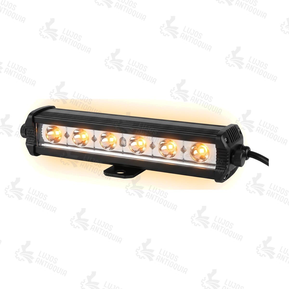 Exploradora LED 6 LED slim luz blanca y ámbar, encendida en luz ámbar